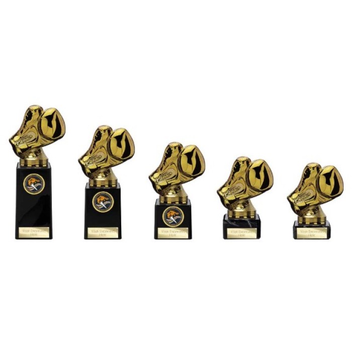 FUSION VIPER LEGEND BOXING RESIN TROPHY - 5 SIZES - 12.5CM - 20.5CM